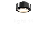 Occhio Più Alto V Volt S40 Plafonnier LED tête chrome brillant/cache-piton chrome brillant/couverture noir - 3.000 K Ce luminaire comporte des modules à LED prémontés de classes énergétiques A