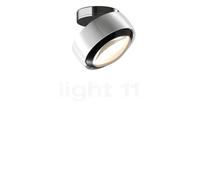 Occhio Più Alto Volt S80 Plafonnier LED tête blanc brillant/cache-piton blanc brillant/couverture noir - 2.700 K Ce luminaire comporte des modules à LED prémontés de classes énergétiques A A