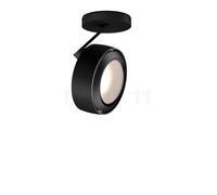 Occhio Più R Alto 3d Volt S40 Spot LED tête noire mate/cache-piton noir mat/couverture noir mat - 3.000 K Ce luminaire comporte des modules à LED prémontés de classes énergétiques A A