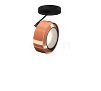 Occhio Più R Alto 3d Volt S80 Spot LED tête or rose/cache-piton noir mat/couverture or rose - 2.700 K Ce luminaire comporte des modules à LED prémontés de classes énergétiques A A++, A+, A