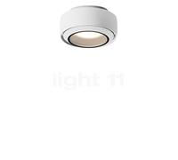 Occhio Più R Alto V Volt S100 Plafonnier LED tête blanc mat/cache-piton blanc mat/couverture blanche mate - 2.700 K Ce luminaire comporte des modules à LED prémontés de classes énergétiques A