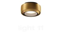 Occhio Più R Alto V Volt S100 Plafonnier LED tête bronze/cache-piton noir mat/couverture bronze - 2.700 K Ce luminaire comporte des modules à LED prémontés de classes énergétiques A A