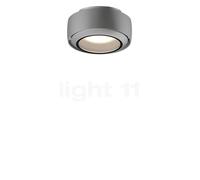 Occhio Più R Alto V Volt S40 Plafonnier LED tête chrome mat/cache-piton chrome mat/couverture chrome mat - 2.700 K Ce luminaire comporte des modules à LED prémontés de classes énergétiques A