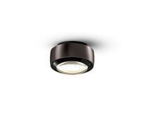 Occhio Più R Alto V Volt S80 Plafonnier LED tête phantom/cache-piton noir mat/couverture noir mat - 3.000 K Ce luminaire comporte des modules à LED prémontés de classes énergétiques A A