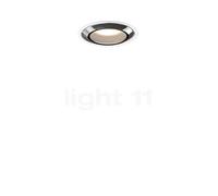 Occhio Più R Piano V Edge Volt B Projecteur encastré LED tête chrome brillant/couverture blanc mat - 2.700 K Ce luminaire comporte des modules à LED prémontés de classes énergétiques A A