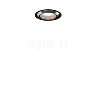 Occhio Più R Piano V Edge Volt C80 Projecteur encastré LED tête chrome brillant/couverture noir mat - 3.000 K Ce luminaire comporte des modules à LED prémontés de classes énergétiques A A