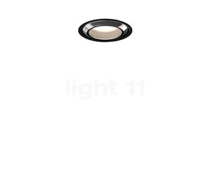 Occhio Più R Piano V Edge Volt C80 Projecteur encastré LED tête chrome brillant/couverture noir mat - 2.700 K Ce luminaire comporte des modules à LED prémontés de classes énergétiques A A