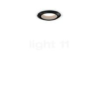 Occhio Più R Piano V Edge Volt S60 Projecteur encastré LED tête black phantom/couverture blanche mate - 2.700 K Ce luminaire comporte des modules à LED prémontés de classes énergétiques A A