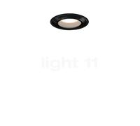 Occhio Più R Piano V Edge Volt S60 Projecteur encastré LED tête black phantom/couverture noir mat - 3.000 K Ce luminaire comporte des modules à LED prémontés de classes énergétiques A A
