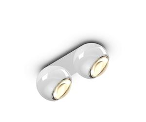 Occhio Plafonnier io giro doppio volt C - blanc brillant