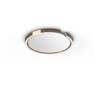 Occhio Mito Soffitto 40 Up Wide Applique/Plafonnier LED tête or rose/couverture blanc mat Ce luminaire comporte des modules à LED prémontés de classes énergétiques A A++, A+, A