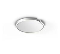 Occhio Mito Soffitto 60 Up Wide Applique/Plafonnier LED tête argenté mat/couverture blanc mat - 2.700-4.000 K Ce luminaire comporte des modules à LED prémontés de classes énergétiques A A++, A+, A
