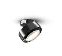 Occhio Più Alto Volt C80 Plafonnier LED tête chrome brillant/cache-piton chrome brillant/couverture noir - 2.700 K Ce luminaire comporte des modules à LED prémontés de classes énergétiques A A++, A+,
