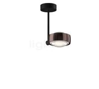 Occhio Sento Faro 20 Up D Plafonnier LED tête phantom/corps noir mat/cache-piton noir mat - 2.700 K - Occhio Air Ce luminaire comporte des modules à LED prémontés de classes énergétiques A A