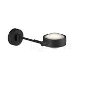 Occhio Sento Letto 20 Up D Applique LED à gauche tête noir mat/corps noir mat/embase noir mat - 2.700 K Ce luminaire comporte des modules à LED prémontés de classes énergétiques A A++, A+, A