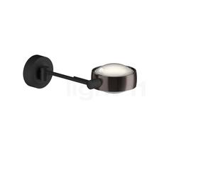 Occhio Sento Letto 20 Up D Applique LED à gauche tête phantom/corps noir mat/embase noir mat - 3.000 K Ce luminaire comporte des modules à LED prémontés de classes énergétiques A A