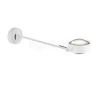 Occhio Sento Letto 40 Up D Applique LED à gauche tête blanc mat/corps blanc mat/embase blanc mat - 3.000 K Ce luminaire comporte des modules à LED prémontés de classes énergétiques A A