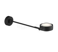 Occhio Sento Letto 40 Up D Applique LED à gauche tête noir mat/corps noir mat/embase noir mat - 2.700 K - Occhio Air Ce luminaire comporte des modules à LED prémontés de classes énergétiques A