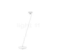Occhio Sento Lettura 125 E Lampadaire LED à gauche tête blanc mat/corps blanc mat - 2.700 K Ce luminaire comporte des modules à LED prémontés de classes énergétiques A A