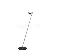Occhio Sento Lettura 125 E Lampadaire LED à gauche tête chrome brillant/corps chrome brillant - 3.000 K Ce luminaire comporte des modules à LED prémontés de classes énergétiques A A
