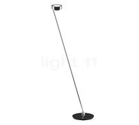Occhio Sento Lettura 160 E Lampadaire LED à droite tête chrome brillant/corps chrome brillant - 3.000 K Ce luminaire comporte des modules à LED prémontés de classes énergétiques A A