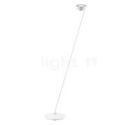 Occhio Sento Lettura 160 E Lampadaire LED à gauche tête blanc mat/corps blanc mat - 2.700 K - Occhio Air Ce luminaire comporte des modules à LED prémontés de classes énergétiques A A++, A+, A