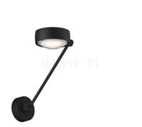 Occhio Sento Parete Singolo 30 Up E Applique LED tête noire mate/corps noir mat/embase noir mat - 3.000 K - Occhio Air Ce luminaire comporte des modules à LED prémontés de classes énergétiques A