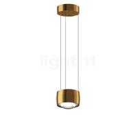 Occhio Sento Sospeso Fix Up D Suspension LED tête bronze/cache-piton bronze - 2.700 K Ce luminaire comporte des modules à LED prémontés de classes énergétiques A A++, A+, A
