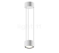 Occhio Sento Sospeso Var Up D Suspension LED blanc mat - 2.700 K - Occhio Air Ce luminaire comporte des modules à LED prémontés de classes énergétiques A A++, A+, A
