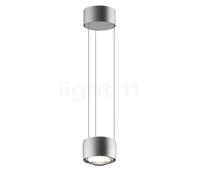 Occhio Sento Sospeso Var Up D Suspension LED chrome mat - 3.000 K - Occhio Air Ce luminaire comporte des modules à LED prémontés de classes énergétiques A A