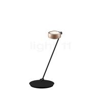Occhio Sento Tavolo 60 D Lampe de table LED à gauche tête dorée mate/corps noir mat - 2.700 K Ce luminaire comporte des modules à LED prémontés de classes énergétiques A A
