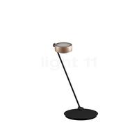 Occhio Sento Tavolo 60 E Lampe de table LED à droite tête doré mat/corps noir mat - 3.000 K - Occhio Air Ce luminaire comporte des modules à LED prémontés de classes énergétiques A A