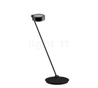 Occhio Sento Tavolo 80 E Lampe de table LED à droite tête black phantom/corps noir mat - 2.700 K - Occhio Air Ce luminaire comporte des modules à LED prémontés de classes énergétiques A A