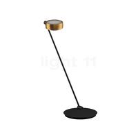 Occhio Sento Tavolo 80 E Lampe de table LED à droite tête bronze/corps noir mat - 2.700 K Ce luminaire comporte des modules à LED prémontés de classes énergétiques A A