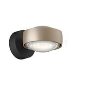 Occhio Sento Verticale Up D Applique LED rotatif tête doré nat/embase noir mat - 3.000 K Ce luminaire comporte des modules à LED prémontés de classes énergétiques A A++, A+, A