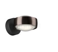 Occhio Sento Verticale Up D Applique LED rotatif tête phantom/embase noir mat - 2.700 K - Occhio Air Ce luminaire comporte des modules à LED prémontés de classes énergétiques A A