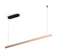 Occhio Suspension Mito linear volo 140 - rose doré - fixé - sans Occhio Air - table/wide