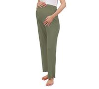 OCCIENTEC Pantalon de Maternité Femme avec Ceinture Réglable Pantalon de Pyjama de Grossesse Confortable
