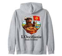Occitanie pour Occitans et Occitanes - Drapeau Occitan Sweat à Capuche