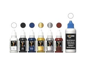 Occre 90566 Endeavour America's Cup Set de Peintures Acryliques, 7 Flacons pour Modélisme Naval, Finition Professionnelle pour Yacht