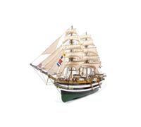 OcCre Kit de montage Amerigo Vespucci 1:100 avec voile Bois et métal (15006)