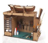 Occre Atelier Armoire Kit Organisateur D'Outils Avec Tiroirs 572x445x230mm