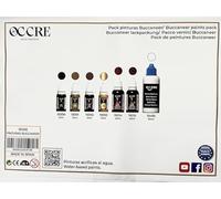 Occre Buccaneer Lot de 7 flacons de peintures acryliques pour modélisme naval