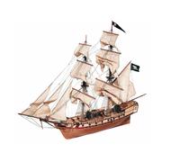 OCCRE Corsaire Pirate Ship Modèle Kit 1:80 Échelle en Bois Brigantine 16-Gun