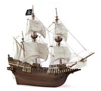 OcCre Maquette bateau Buccaneer Dei Caraibi (12002) – Bois 1:100 565 mm Brun/Blanc