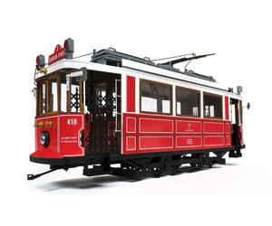Occre Réf. 53010 Tram Istanbul - 1:24 - Boîte De Montage En Bois Et Métal