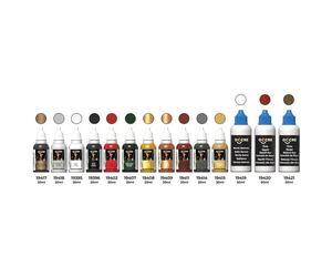 Occre Ref. 90507 Pack Couleurs Acryliques Amerigo Vespucci - 11 x 20 ML + 3 x 50