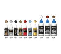 Occre Ref. 90517 - Pack Couleurs Acryliques Candelaria - 7 x 20 ML + 3 x 50 ML