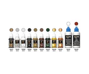 Occre Réf. 90518 - Pack De Peintures Acryliques Aurora - 9 X 20 Ml + 2 X 50 Ml