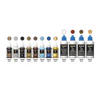 Occre Réf. 90524 - Pack De Couleurs Acryliques Endeavour - 8 X 20 Ml + 4 X 50 Ml
